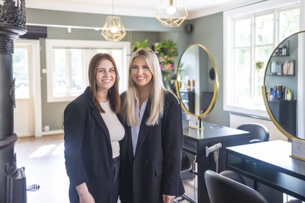 Daglig leder og frisør Susanne hos Ametyst Frisør